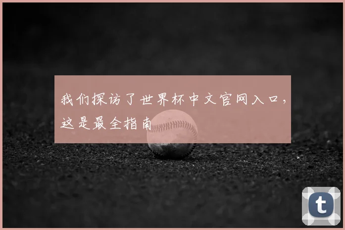 我们探访了世界杯中文官网入口，这是最全指南