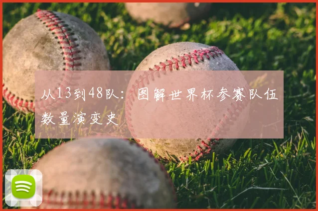 从13到48队：图解世界杯参赛队伍数量演变史