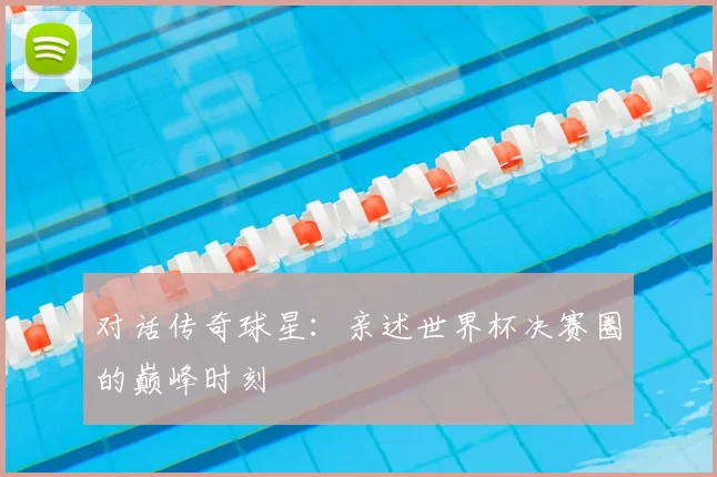 对话传奇球星：亲述世界杯决赛圈的巅峰时刻